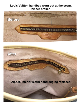 Louis Vuitton Zipper Repairs
